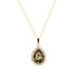 Komplekts "Debesu Piliens (Gold Patina)" ar Swarovski™ kristāliem